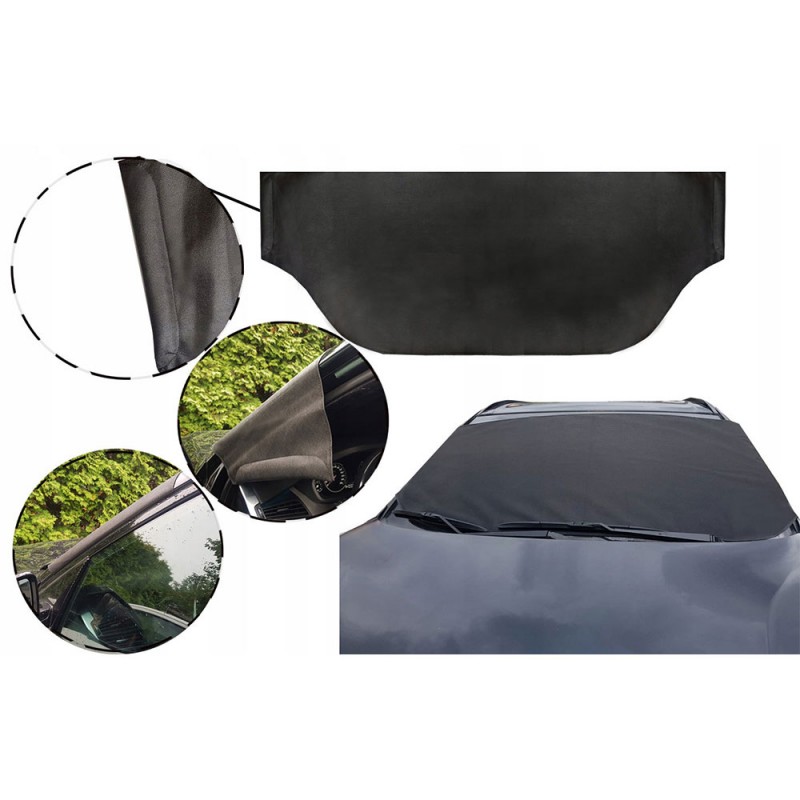 Husa Anti-Inghet Parbrize Dim. 135-145X100 Cm Mega Drive