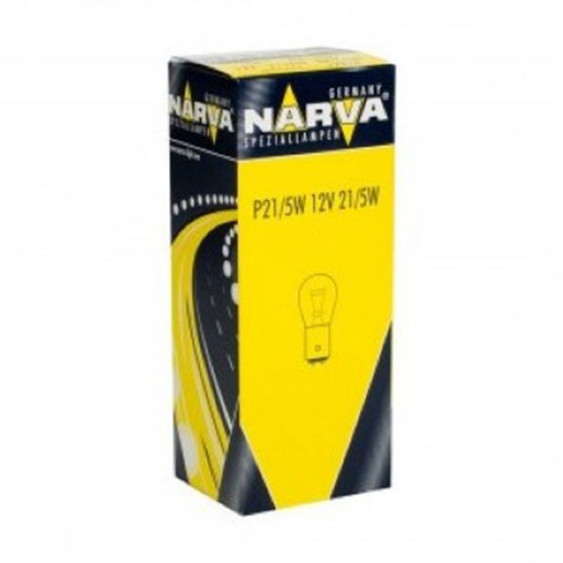 Bec Stop Frana 12V P21/5W Bay15D Set 10 Buc Narva