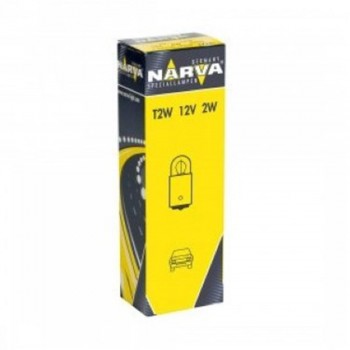 Bec Pozitie 12V T4W Set 10 Buc Narva