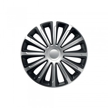 Set Capace Roti 15` Silver&Black Trend
