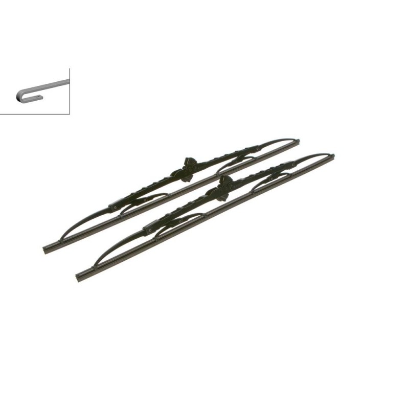 Set Stergatoare Auto Bosch Eco 550/550 Mm