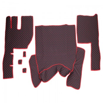 Set Covorase Piele Ecologica Truck Umbrella Pentru Volvo Fh12 Euro 5 Automat. Negru