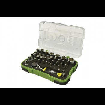 Trusa De 38 Piese Cu Clichet Telescopic De 1/4` Jbm