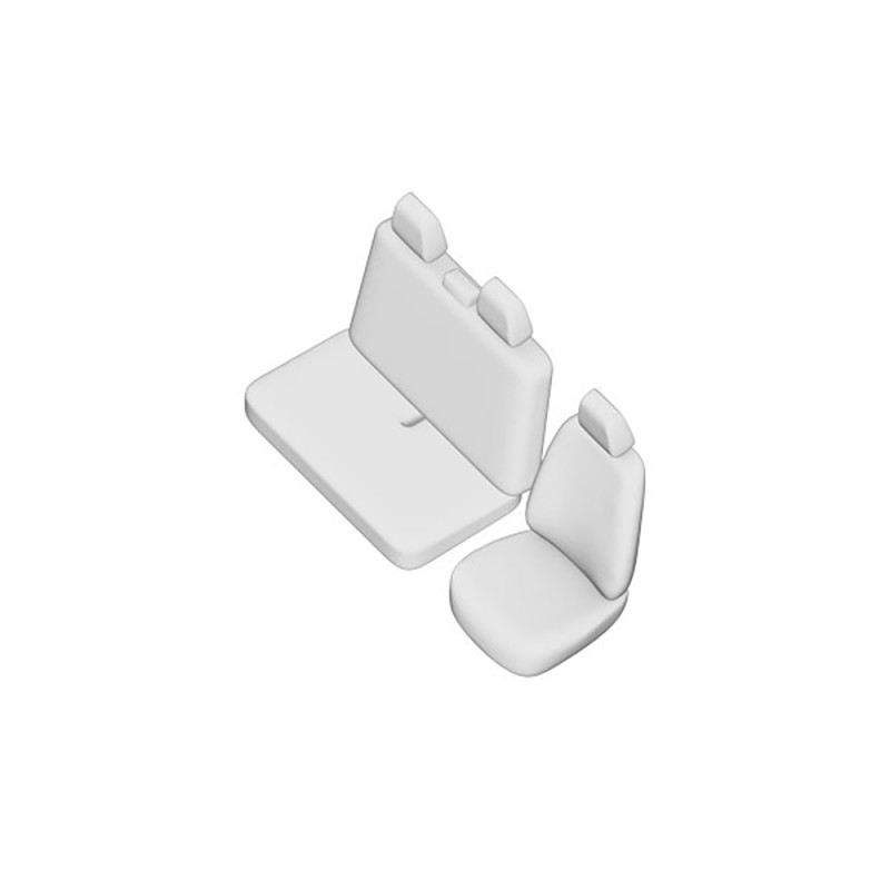 Set Huse Scaun Umbrella Pentru Renault Trafic (2+1) 2004-2014