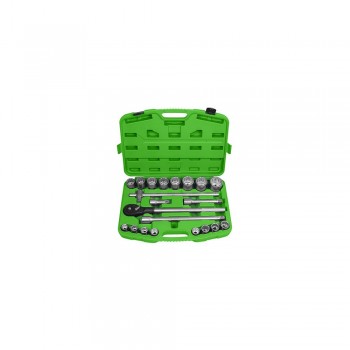 Trusa Chei Tubulare 3/4` Cu 21 Piese 12Fete Jbm