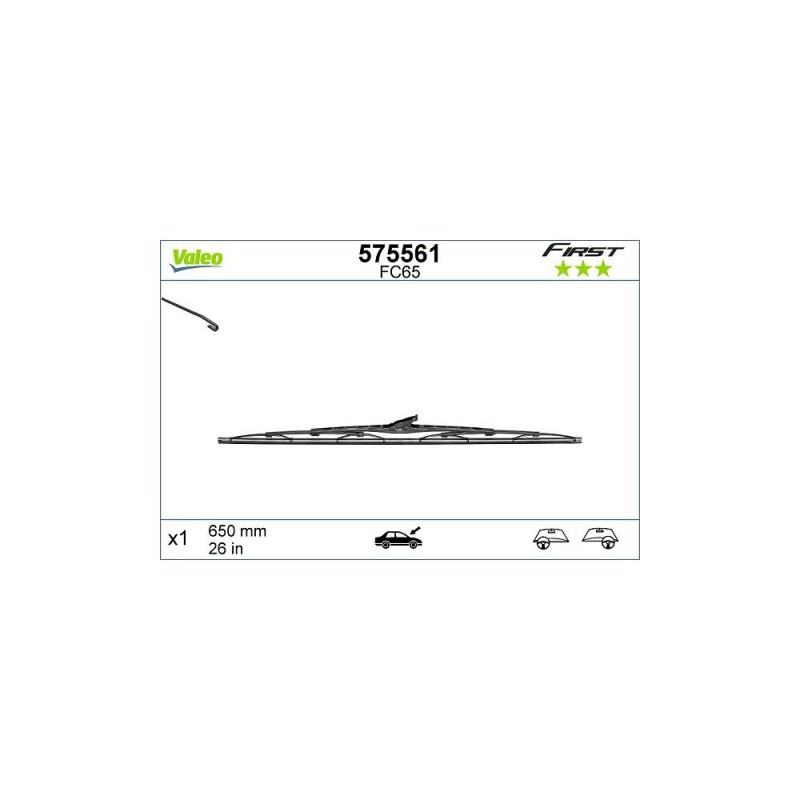 Stergator Valeo First Conventional 650 Mm Vf65