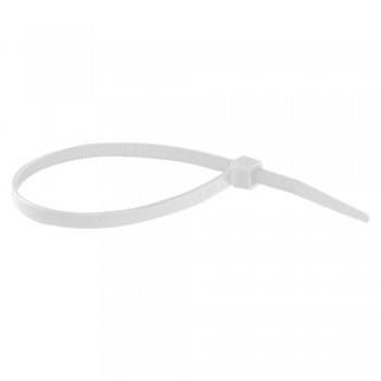 Coliere Nylon Albe 3.6*290 Mm Set 100 Buc