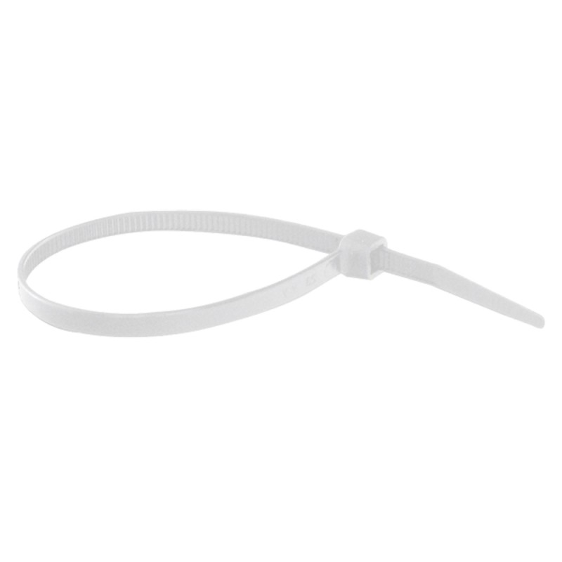 Coliere Nylon Albe 4.8*430 Mm Set 100 Buc