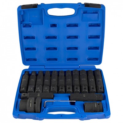 Trusa De 16 Tubulare De Impact Jbm